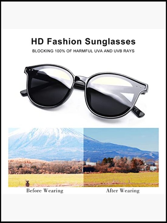 Cat Eye Sunglasses with Mirrored Lenses UV400 Protection main image 6